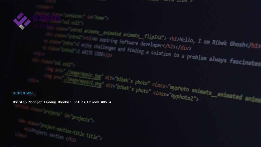 Asisten Manajer Gudang Handal  Solusi Prieds Wms Untuk Operasional Efisien