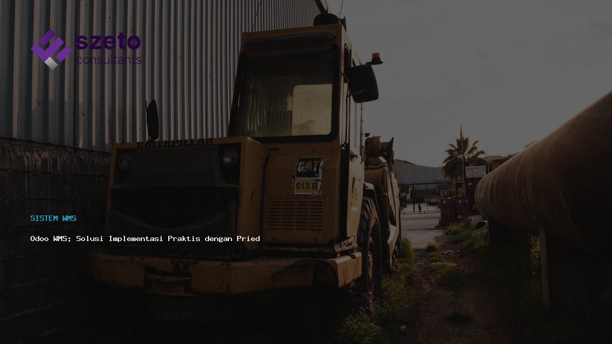 Odoo Wms  Solusi Implementasi Praktis Dengan Prieds