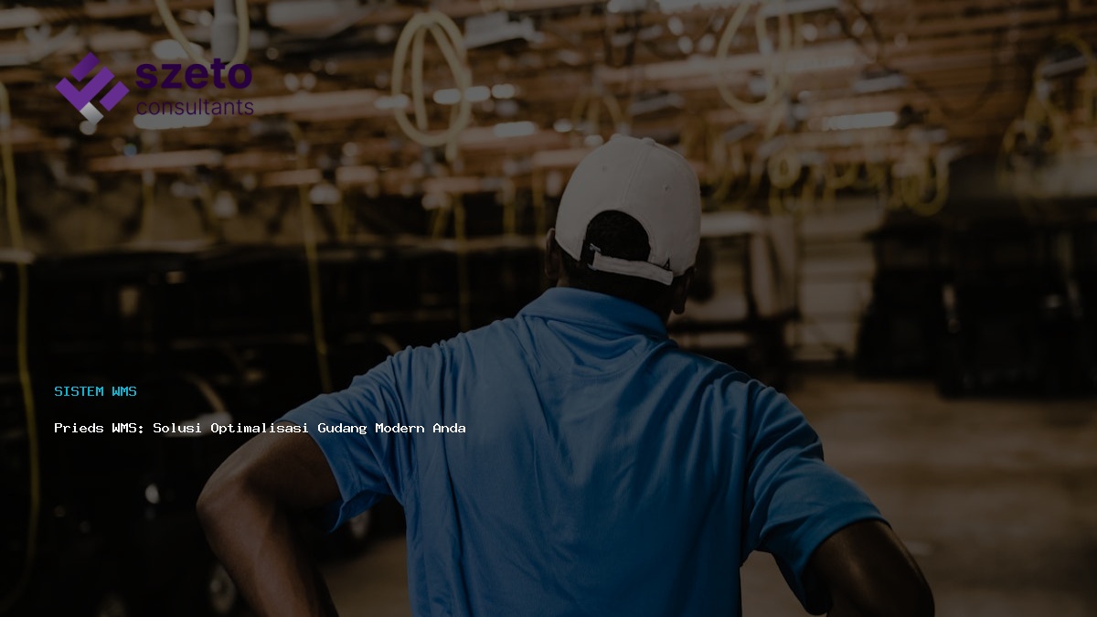 Prieds Wms  Solusi Optimalisasi Gudang Modern Anda