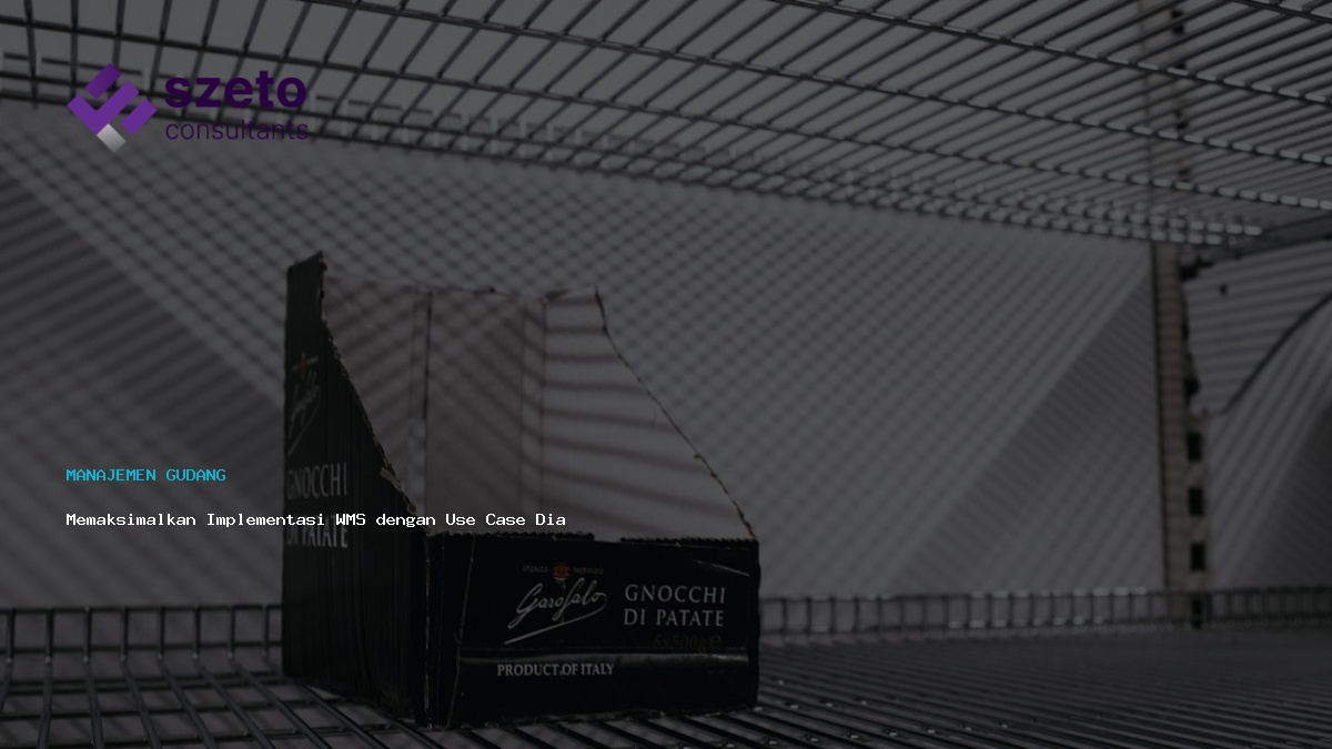 Memaksimalkan Implementasi Wms Dengan Use Case Diagram