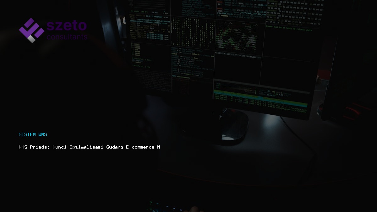 Wms Prieds Kunci Optimalisasi Gudang E Commerce Modern
