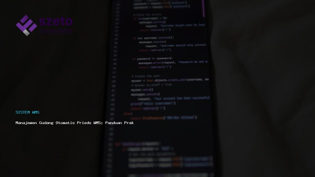 Manajemen Gudang Otomatis Prieds Wms  Panduan Praktis