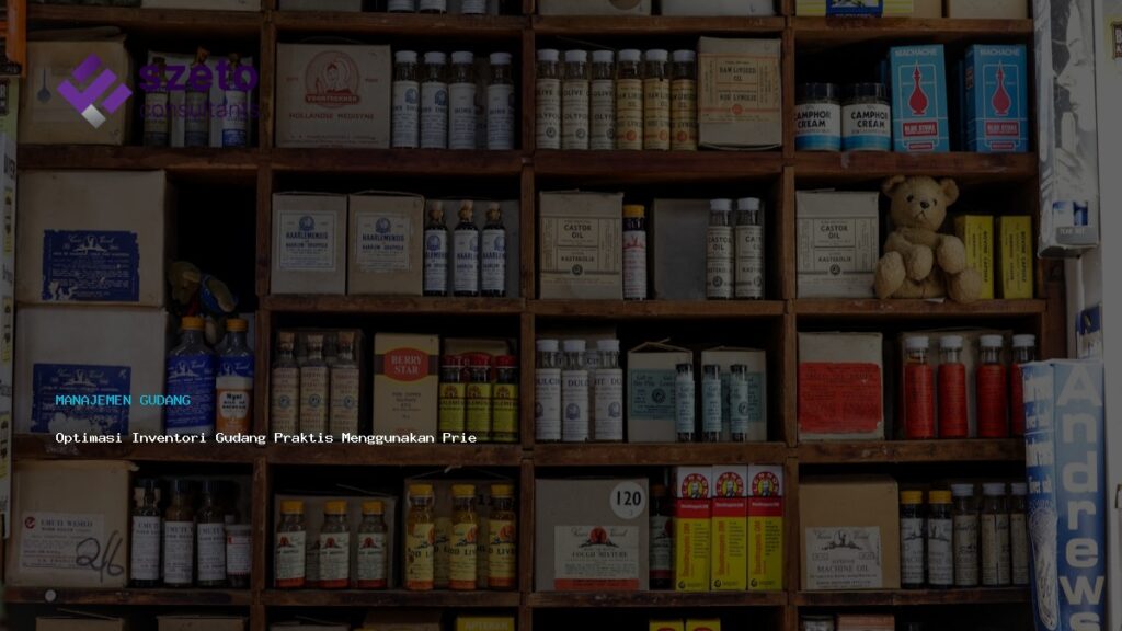 Optimasi Inventori Gudang Praktis Menggunakan Prieds Wms