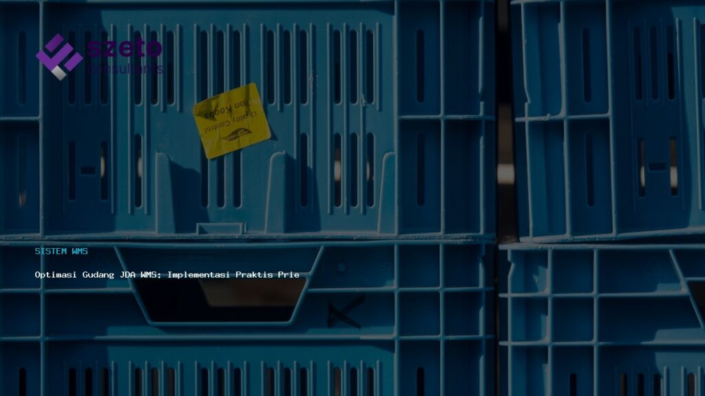 Optimasi Gudang Jda Wms  Implementasi Praktis Prieds