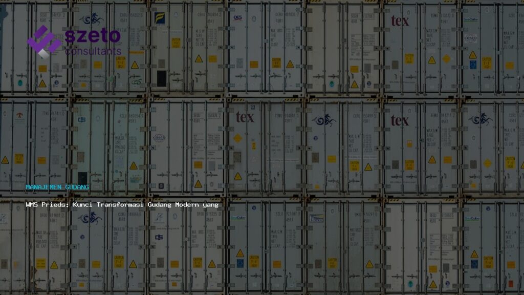 Wms Prieds  Kunci Transformasi Gudang Modern Yang Efisien
