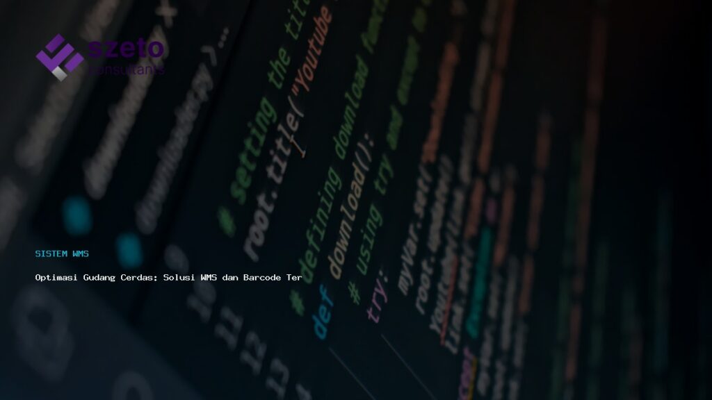 Optimasi Gudang Cerdas  Solusi Wms Dan Barcode Terintegrasi