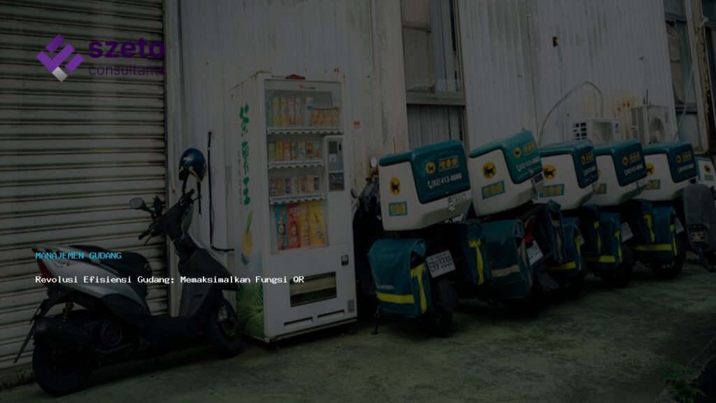 Revolusi Efisiensi Gudang  Memaksimalkan Fungsi Qr Code Untuk Logistik Modern